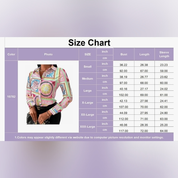 BRAND NEW NEVER BEEM WORN.  BEAUTIFUL BLOUSE!! - Picture 2 of 2